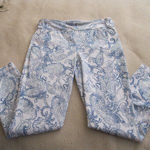 Paisley print pants